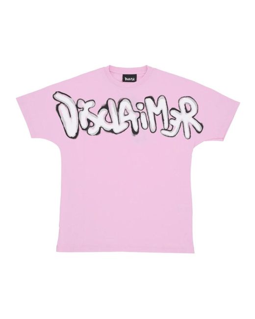 DISCLAIMER Pink T-Shirts