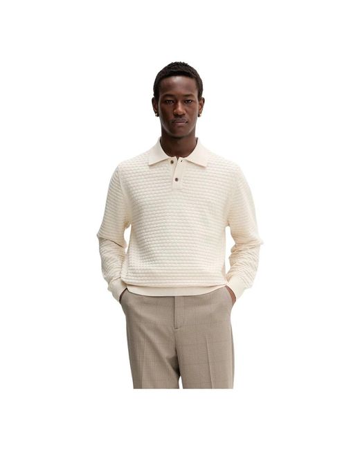 Les Deux Billy Pullover in Natural für Herren