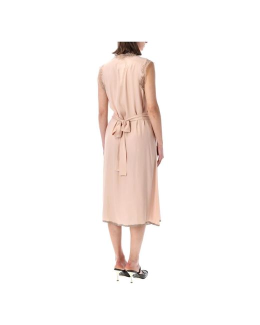 Maison Margiela Pink Midi Dresses