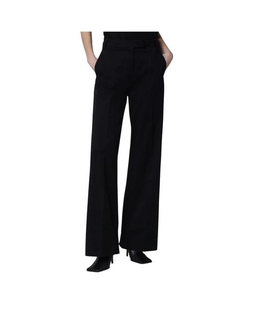 Thelatest Black Wide Trousers