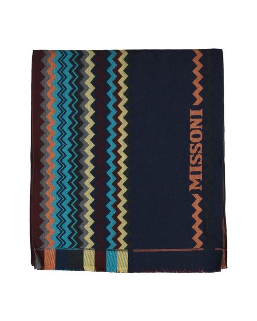 Missoni Blue Winter Schal