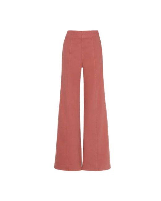 Ulla Johnson Pink Wide Trousers