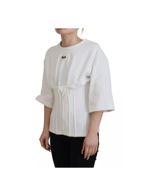 Dolce & Gabbana White T-Shirts