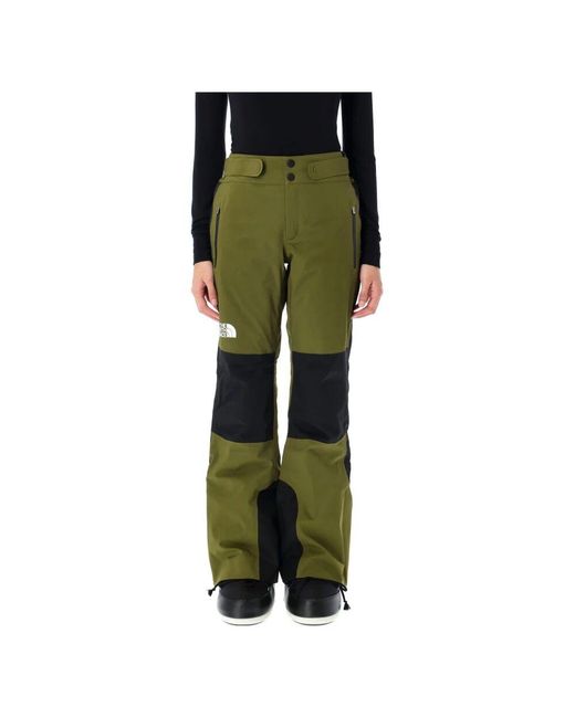 The North Face Green Skibekleidung wald olive lenado hose