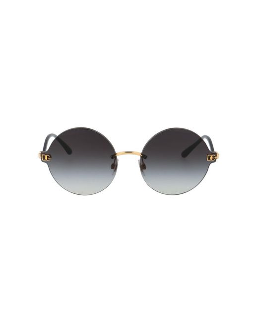 Dg pin sunglasses Dolce & Gabbana en coloris Black