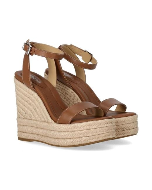 Michael Kors Brown Wedges