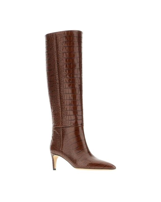 Paris Texas Brown High Boots