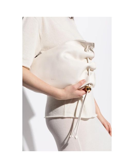 Furla White Clutches