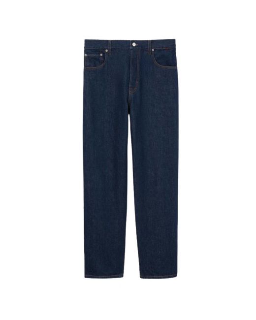 Gucci Blue Straight Jeans for men