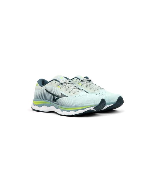 Mizuno Wave sky 5 laufschuhe in Green für Herren