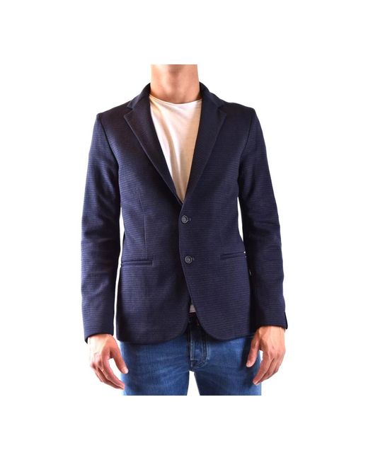 Paolo Pecora Blue Blazers for men