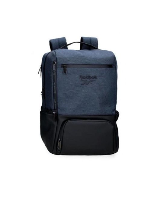 Reebok Fitness ,Blauw ,Polyester Stijlvolle Rugzak Met Laptopvak in het Blue