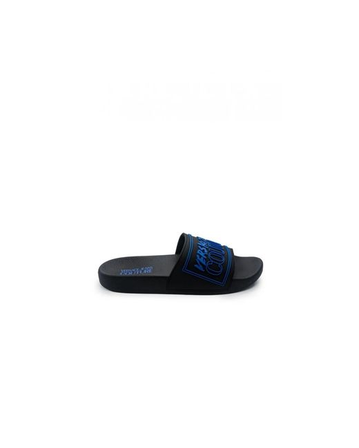 Versace Blue Sliders for men