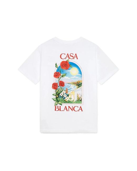 Casablanca White T-Shirts for men