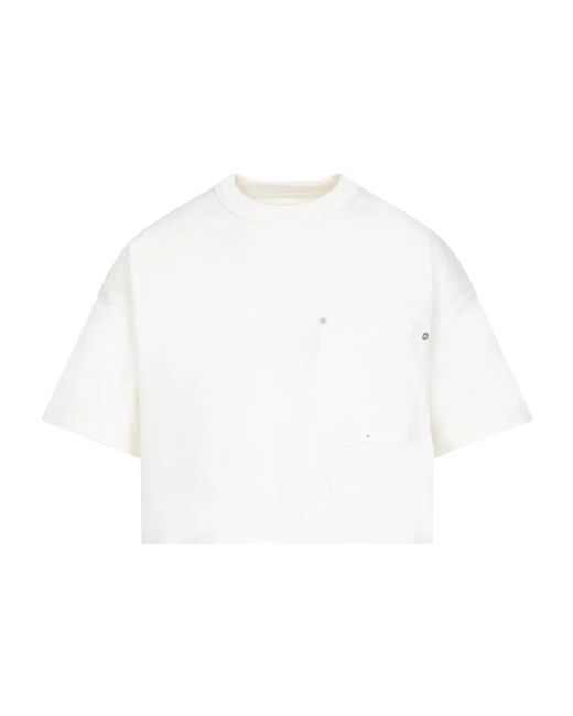 Cotton t-shirt di Bottega Veneta in White