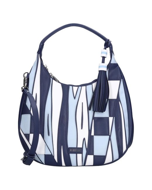 Rebelle Blue Shoulder Bags