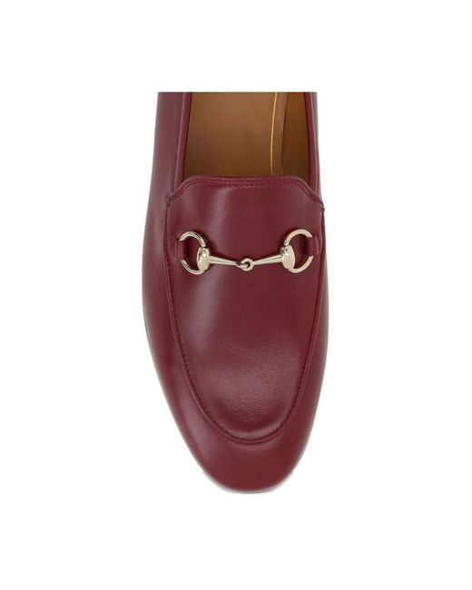 Gucci Red Loafers
