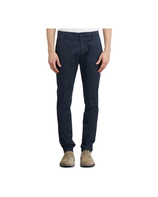Chinos di Dondup in Blue da Uomo