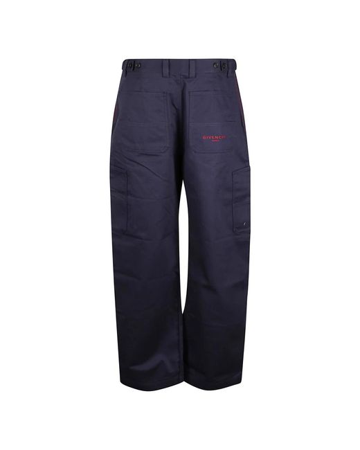 Givenchy Blue Wide Trousers for men