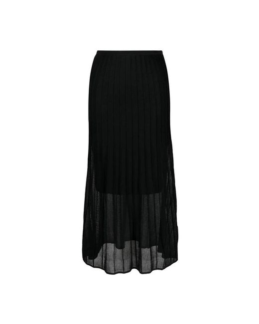 Calvin Klein Black Midi Skirts