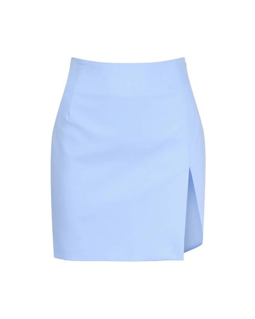 ANDAMANE Blue Short Skirts