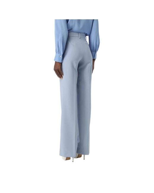 Liu Jo Wide Trousers in het Blue