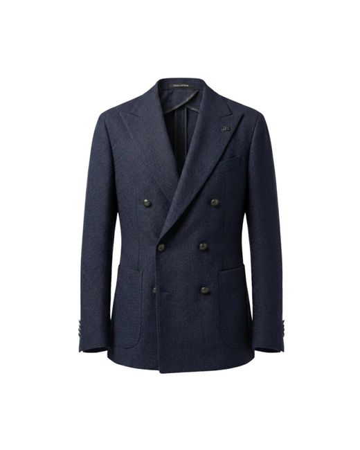 Tagliatore Blue Blazers for men