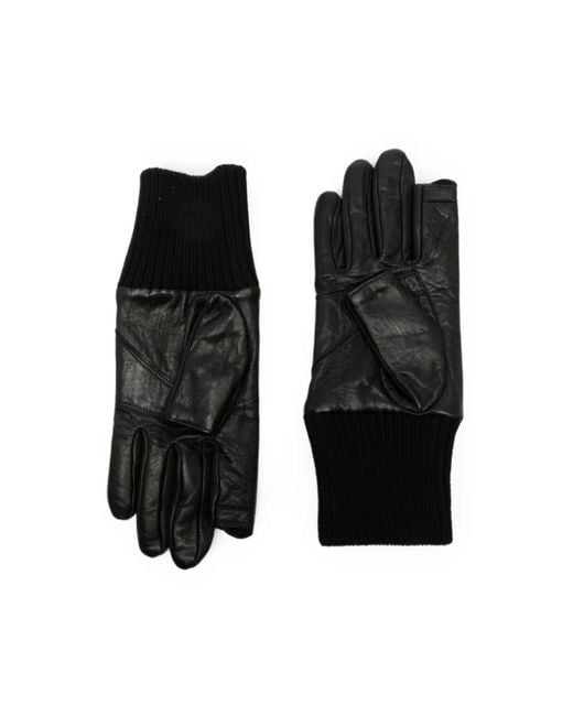 Rick Owens Black Gloves for men