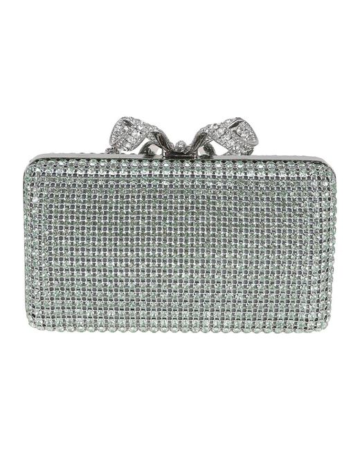 Self-Portrait Clutches in het Metallic