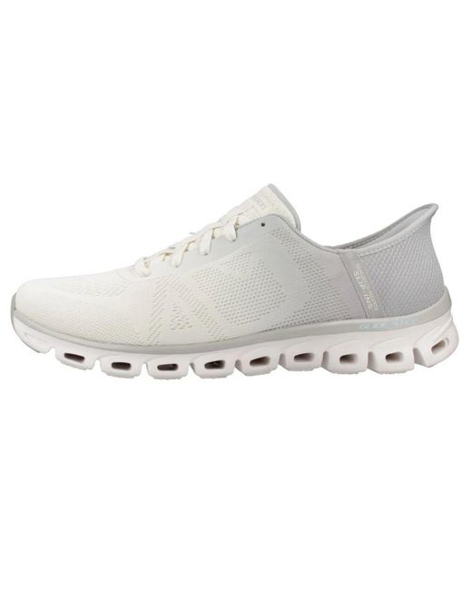 Skechers White Glide-step excite laufschuhe