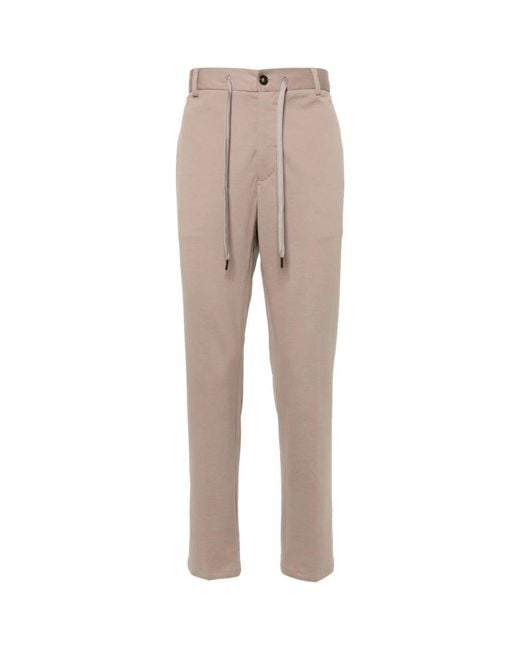Circolo 1901 Natural Slim-Fit Trousers for men