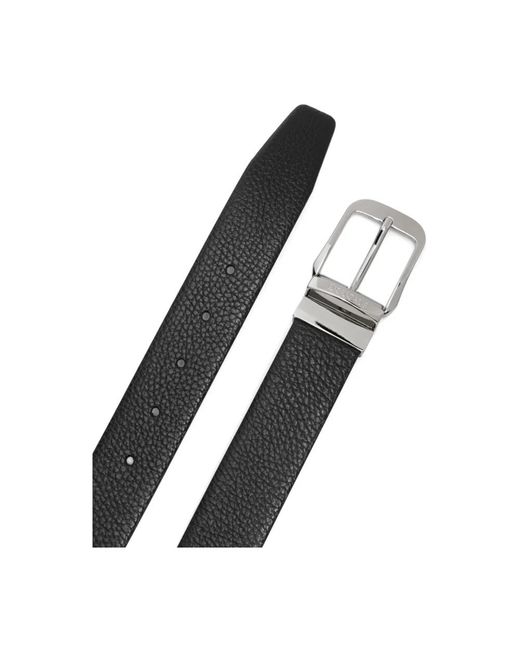 Belts di Doucal's in Black da Uomo