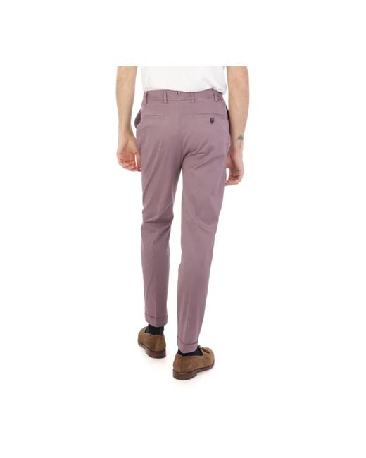 Berwich Pink Chinos for men
