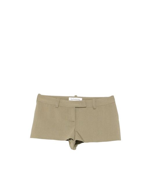 Frankie Shop Natural Short Shorts