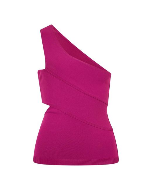 Alberta Ferretti Purple Sleeveless Tops