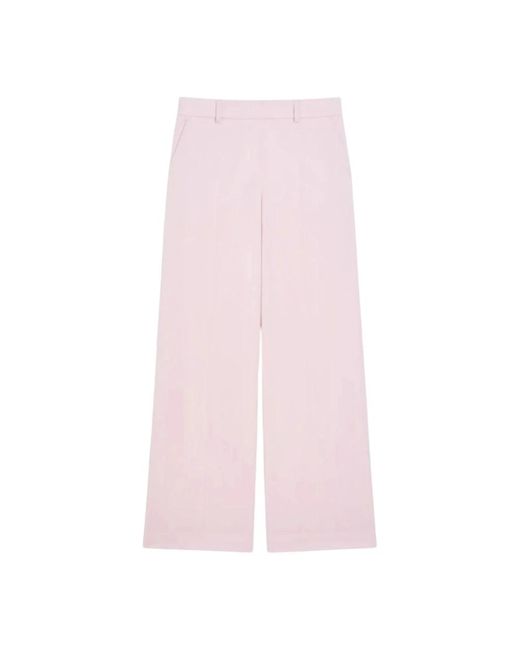Wide Trousers Weekend by Maxmara de color Pink