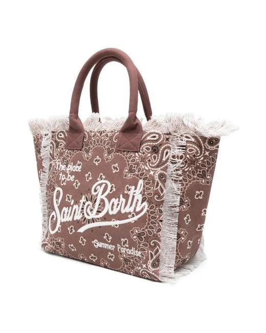 Mc2 Saint Barth Pink Tote Bags for men