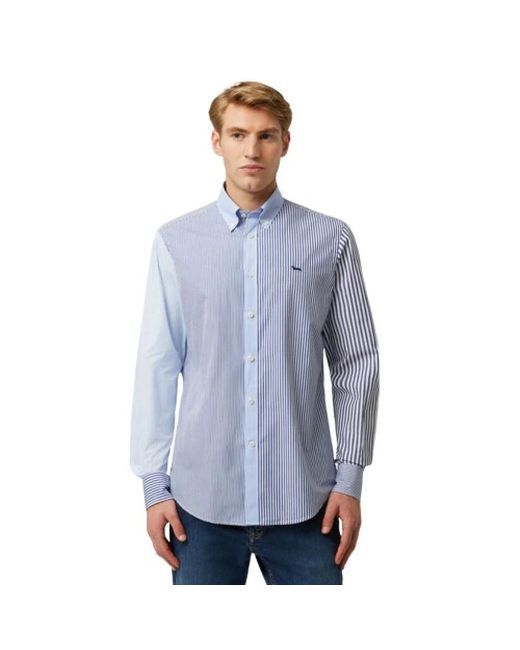 Harmont & Blaine Blue Casual Shirts for men