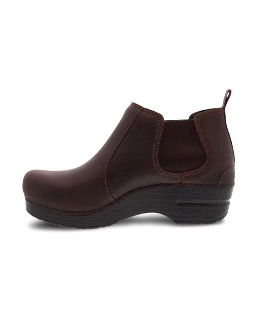 Dansko Brown Chelsea Boots