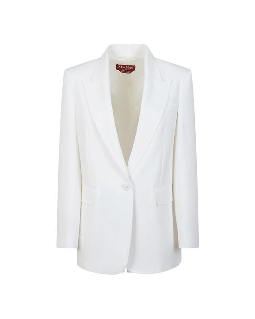 Blazers Max Mara de color White