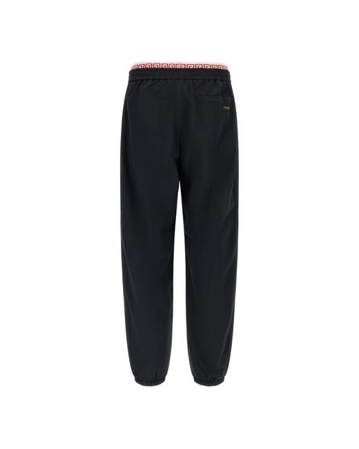 Versace Black Sweatpants for men