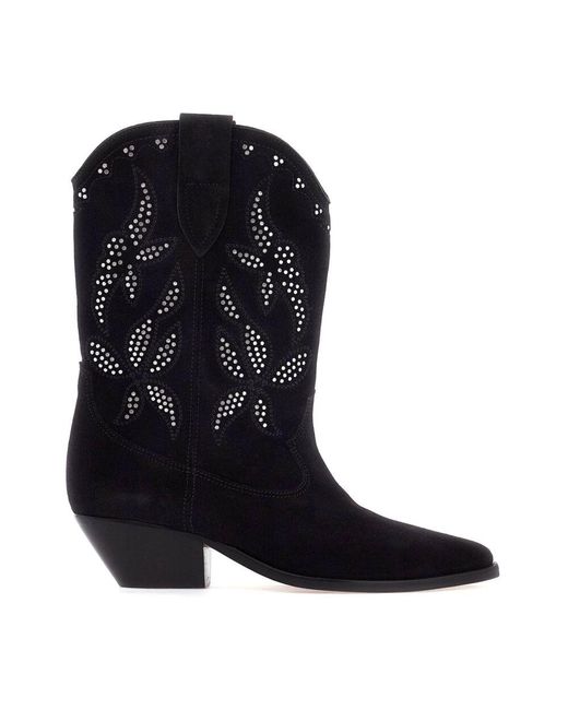 Isabel Marant Blue Cowboy Boots