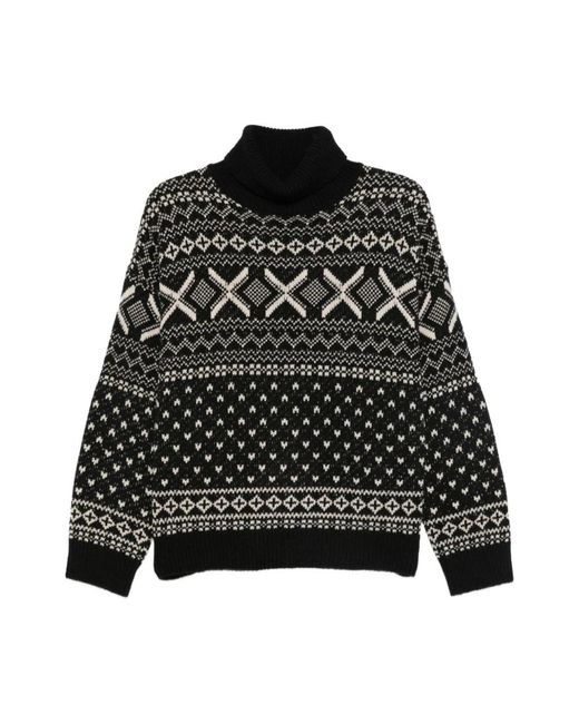Turtlenecks di Semicouture in Black