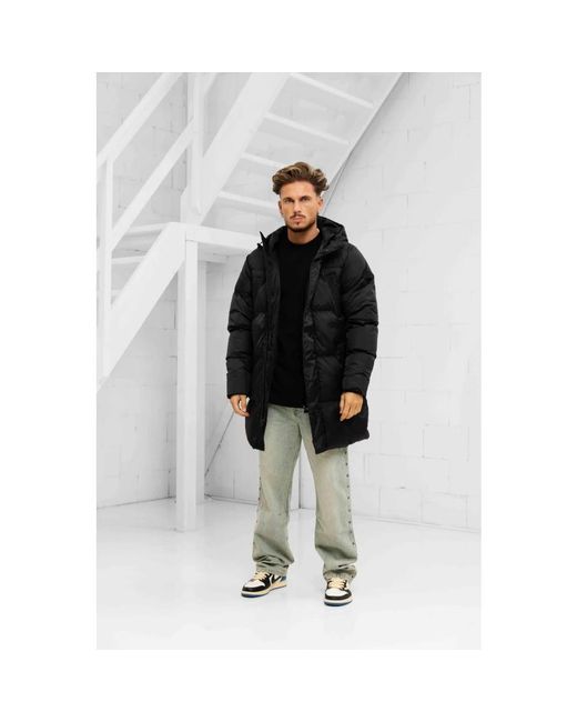 Pure Path Ripstop Puffer Parka in het Black voor heren