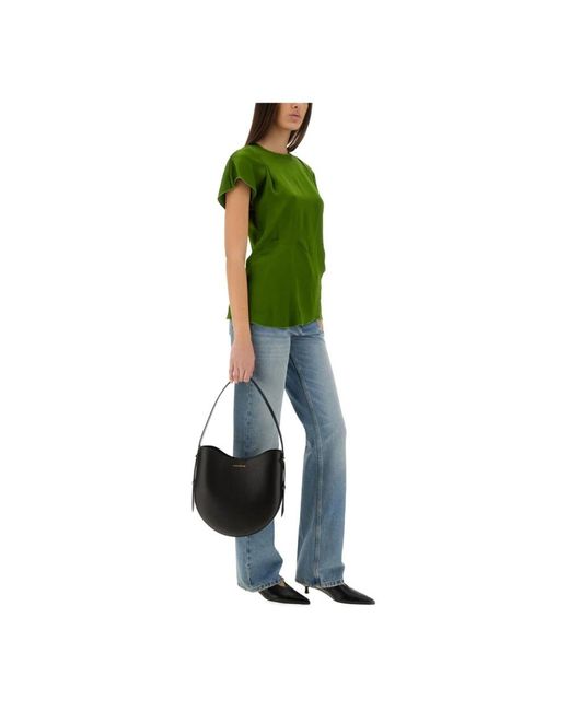 Victoria Beckham Green Blouses