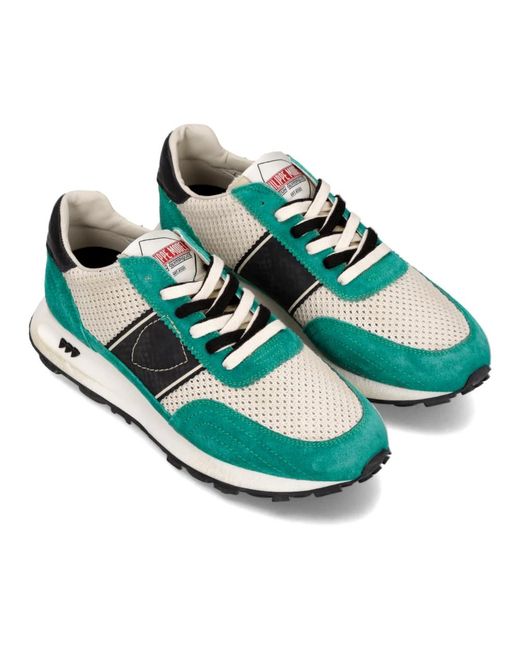 Philippe Model Blue Sneakers for men