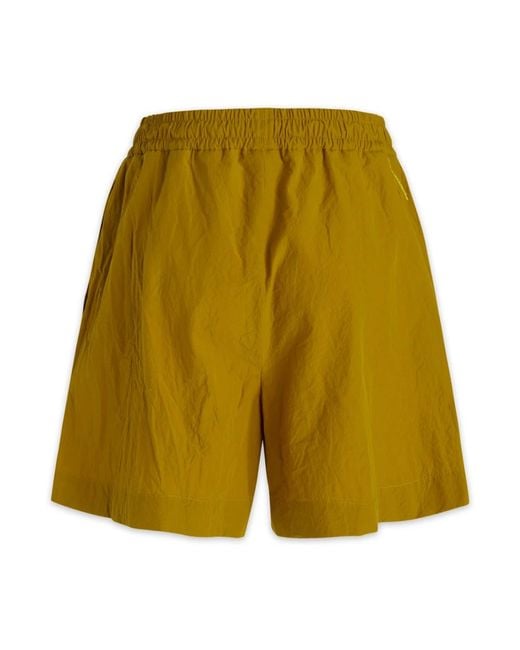 Moncler Yellow Casual Shorts