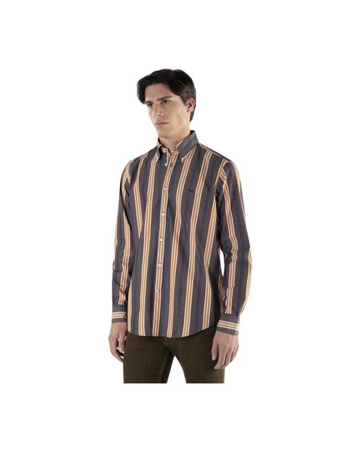 Harmont & Blaine Brown Casual Shirts for men