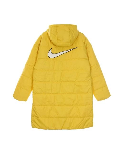 Nike Jackets > Down Jackets in het Yellow