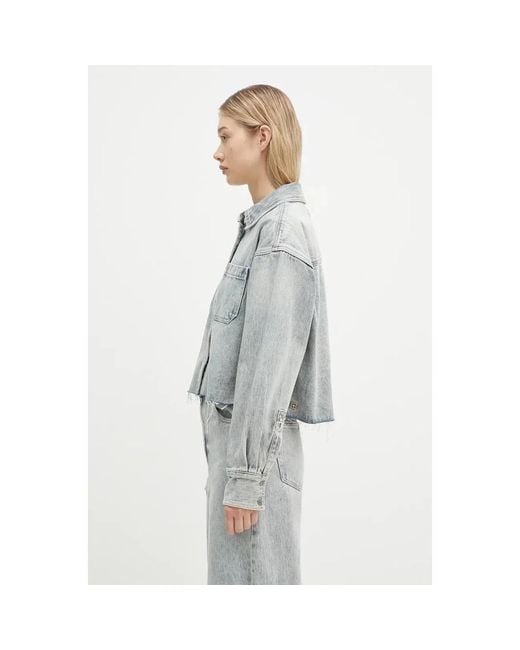 Denim Jackets Ksubi de color Gray
